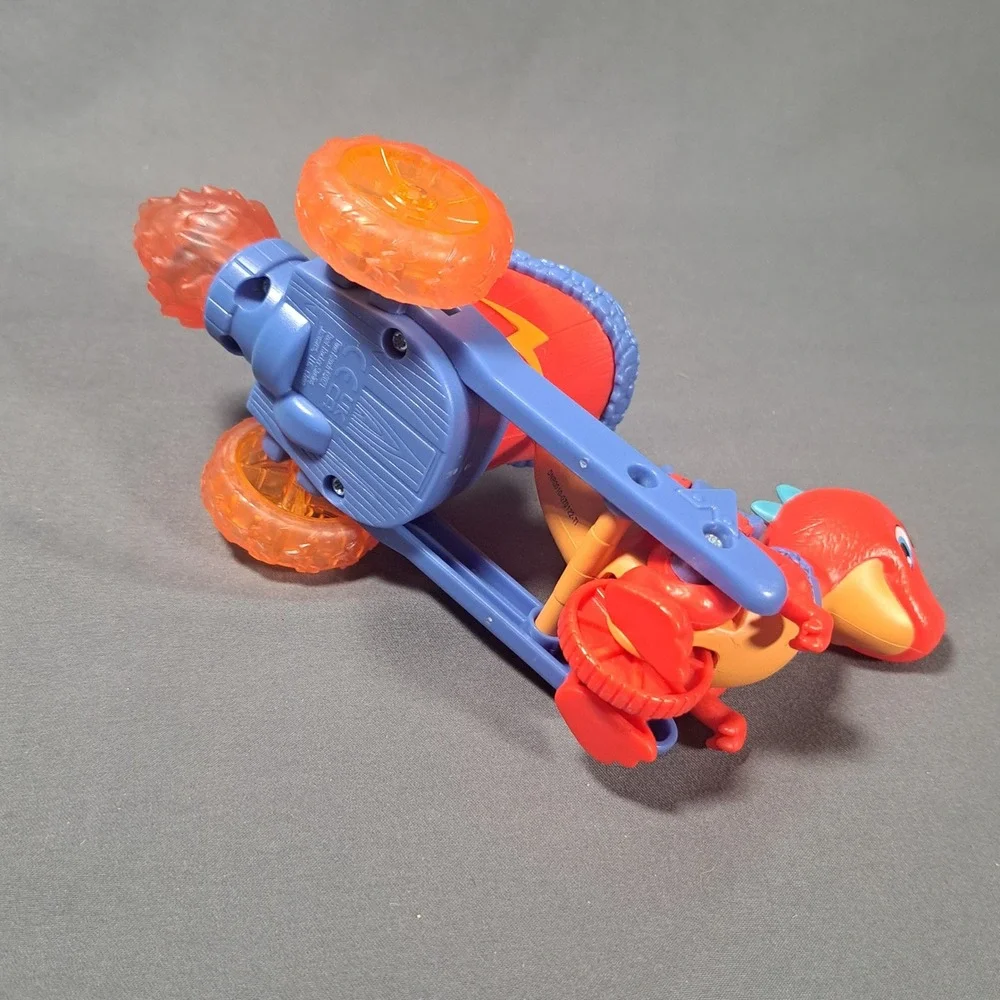 Dino Ranch Blitz's Chariot Toy Vehicle Red Raptor Jazwares 2021 Kids Play Fun